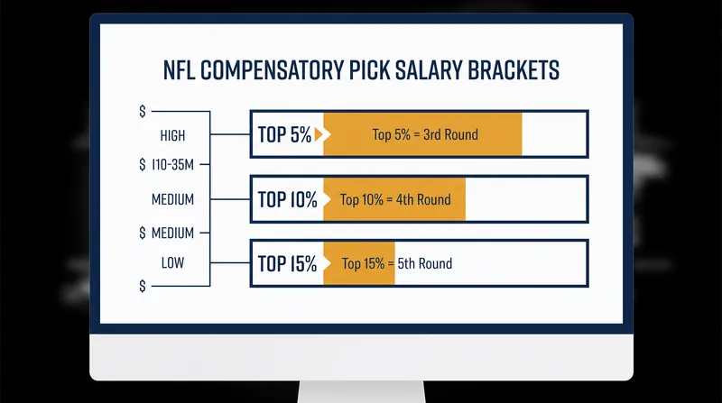 Average Annual Salary (AAS) dictates the baseline round for a compensatory pick.