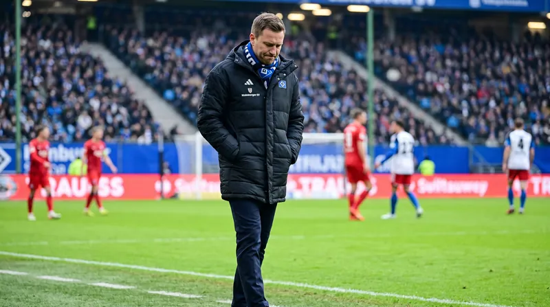 Hamburger SV manager Merlin Polzin faces mounting pressure after a 0-7 aggregate start to the season.