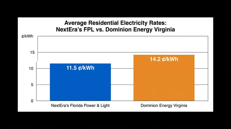 NextEra points to its Florida operations as evidence that scale can keep residential rates low.
