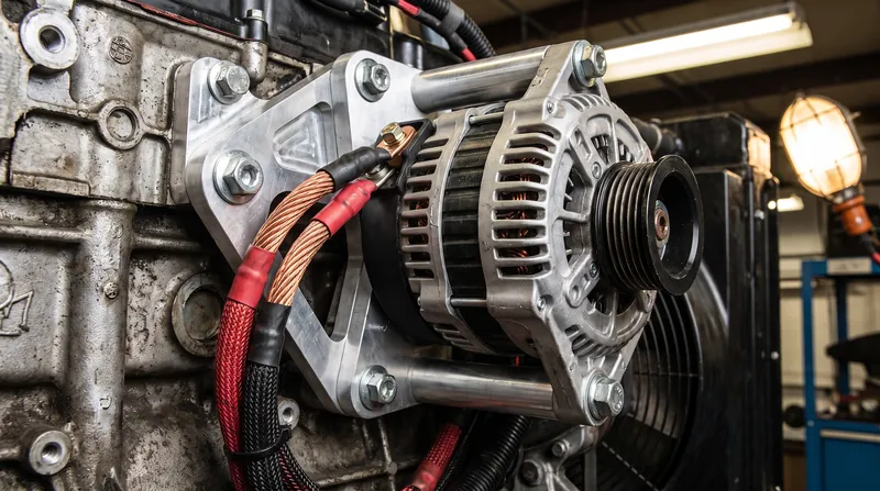 Dedicated 48-volt secondary alternators can generate up to 7,000 watts of power while driving, rapidly recharging massive battery banks.