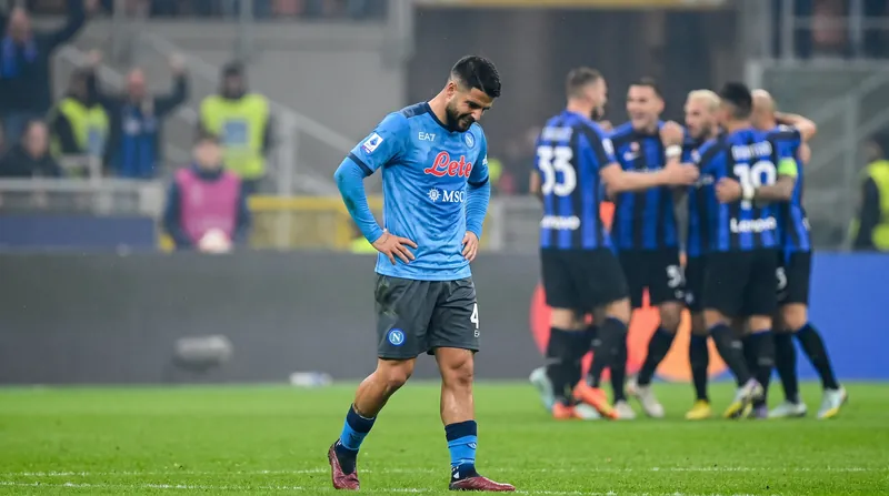 Napoli's defense collapsed under sustained second-half pressure, surrendering a two-goal advantage.