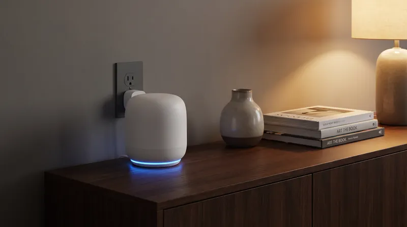 Because low-power sensors sleep constantly, a continuously powered hub is required to queue their messages.