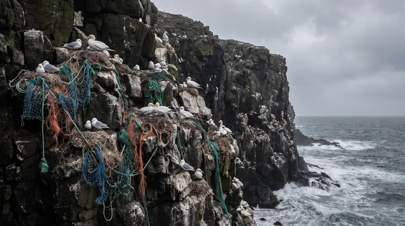 The competition's Conservation prize highlighted the persistent environmental pressures facing avian populations, including marine plastic pollution.