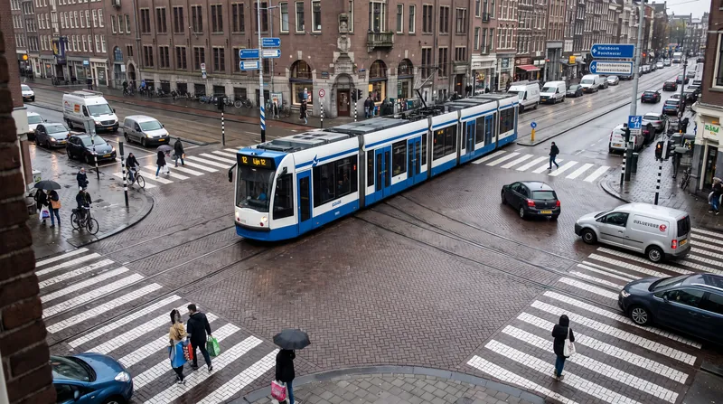 Unstructured junctions and integrated public transit networks require localized AI training data.