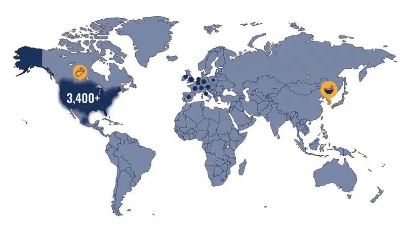 Chipotle's international footprint remains small compared to its massive North American presence.