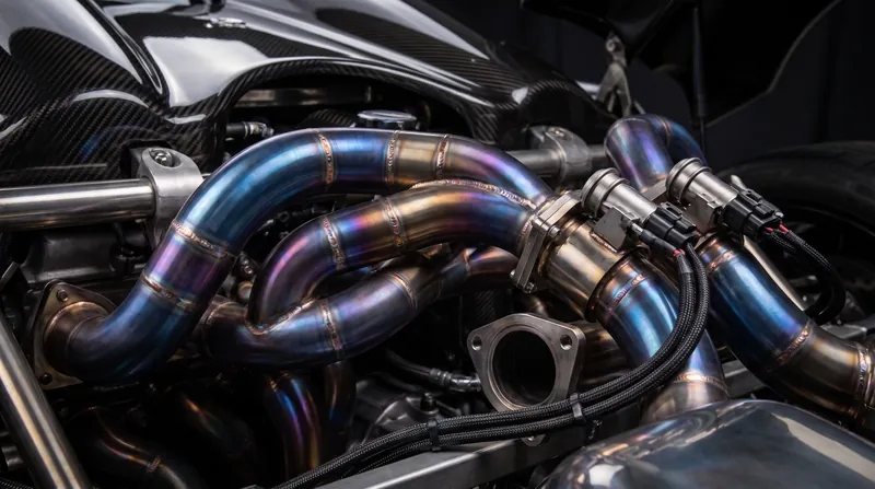 Active bypass valves route exhaust gases through sound-deadening baffles at city speeds, opening fully only under heavy acceleration.