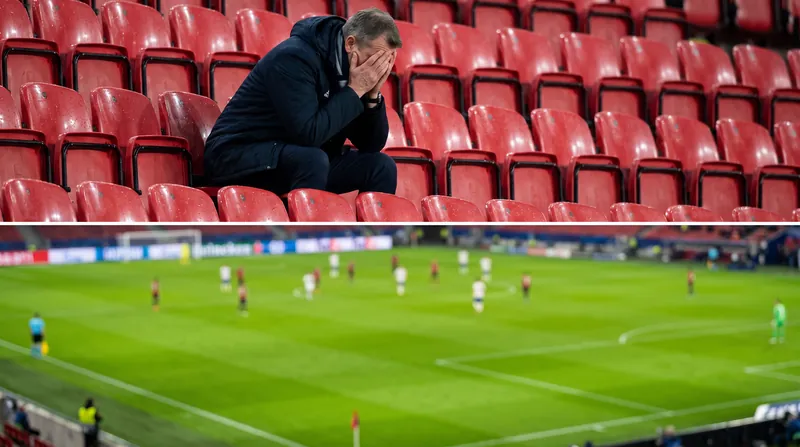 Elversberg head coach Vincent Wagner was forced to watch his team's historic comeback from the stands after receiving a red card at halftime.