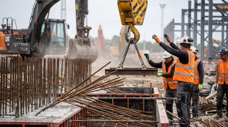 The sheer volume of materials required for hyperscale facilities is driving up demand for structural steel and concrete.