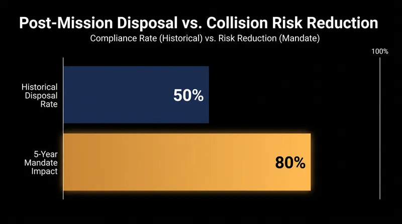 While the 5-year rule drastically cuts collision risk, historical hardware failure rates present a compliance challenge.