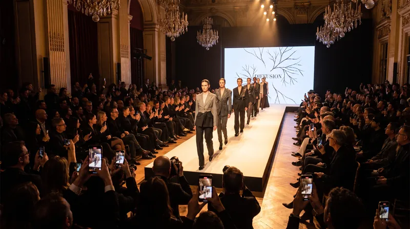 High fashion is a classic example of hierarchical diffusion, leapfrogging from major cultural hubs before reaching smaller markets.