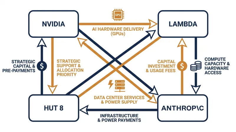 The financial architecture of the Texas data center agreement ties the chipmaker, the cloud provider, and the model developer into a single infrastructure stack.