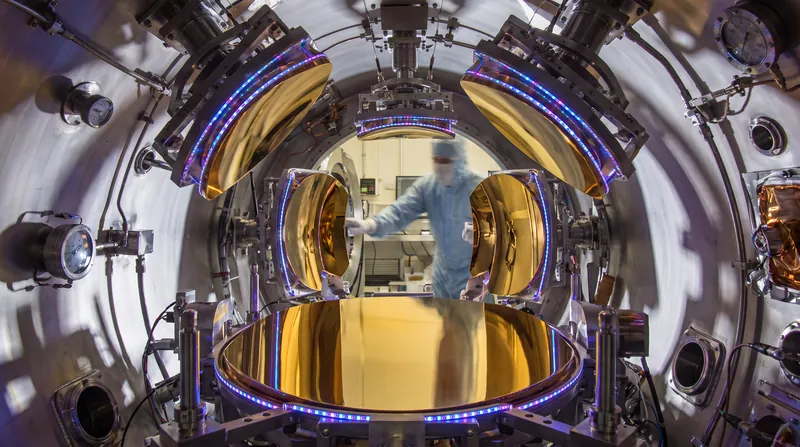 EUV lithography requires perfectly polished mirrors operating in a vacuum, as 13.5-nanometer light is absorbed by glass and air.