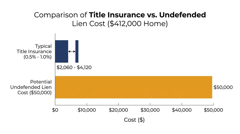 Title insurance acts as the financial backstop when deed covenants fail to cover historical defects.