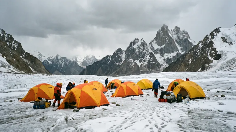 The 33 alpinists were primarily security and law-enforcement personnel conducting a planned high-altitude training exercise.