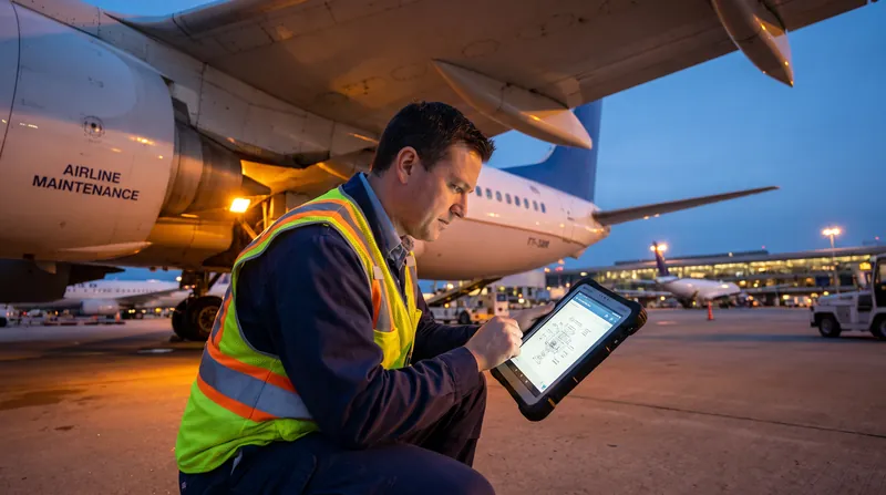 Maintenance control centers track MEL deferral clocks across global time zones to ensure aircraft reach a repair base before the interval expires.
