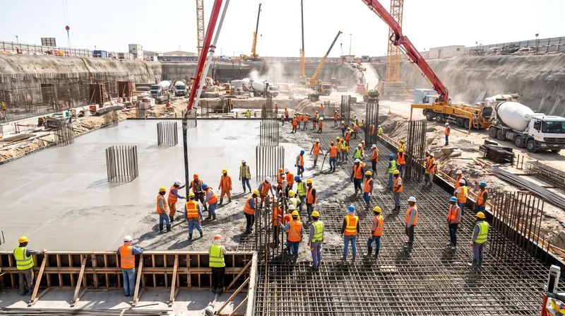 Self-healing additives are now being mixed directly into commercial concrete pours, requiring no changes to traditional construction workflows.