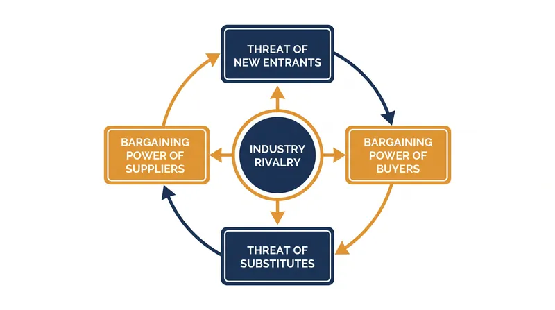 The five structural forces that dictate industry profitability.