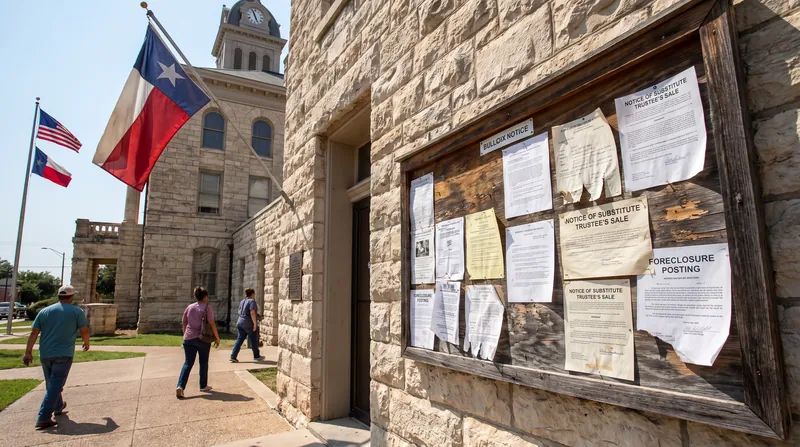 Dallas County's September foreclosure docket is heavily concentrated with commercial multifamily properties.