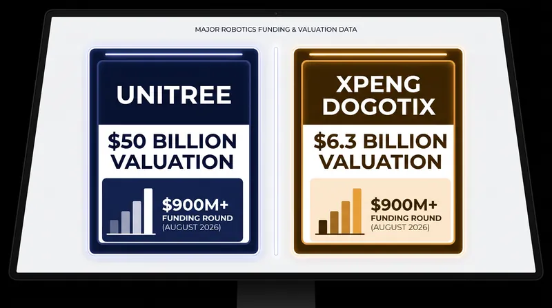 Public and private markets poured billions into humanoid robotics manufacturers in August 2026.