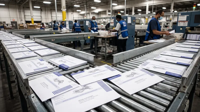 State election officials warn that ballots already in the mailstream cannot be retroactively fitted with the newly required barcodes.