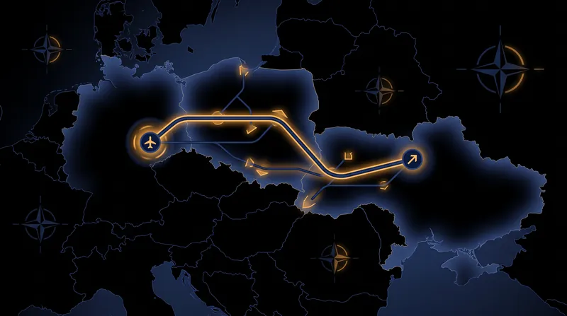 Leipzig/Halle Airport is a critical node in the European supply chain sustaining the Ukrainian military.