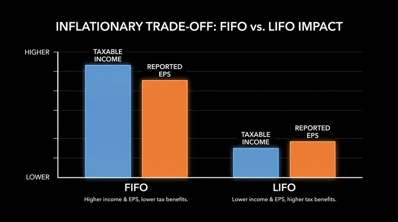 The LIFO Conformity Rule ensures that tax savings come at the cost of lower reported earnings.