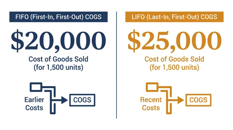 During inflation, LIFO generates a higher Cost of Goods Sold, directly reducing taxable income.