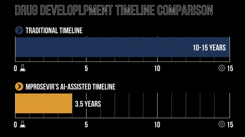 AI assistance reduced the development timeline by more than 60 percent compared to traditional methods.