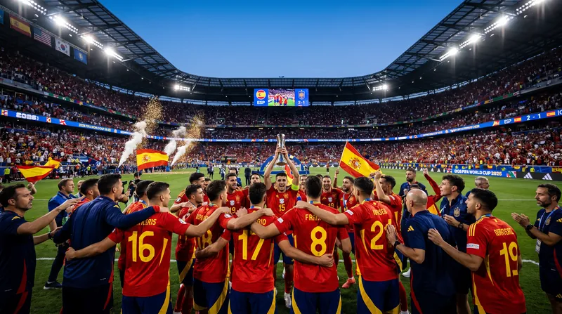 Spain's 1-0 victory over Argentina in the 2026 World Cup final serves as the cornerstone of Yamal's candidacy.