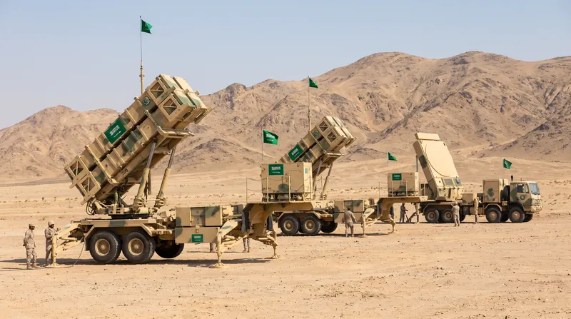 Saudi Arabia relies on advanced air defense systems to intercept incoming Houthi drones and missiles.
