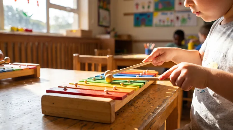 Because it contains no dissonant intervals, the pentatonic scale is the standard framework for early childhood music education.