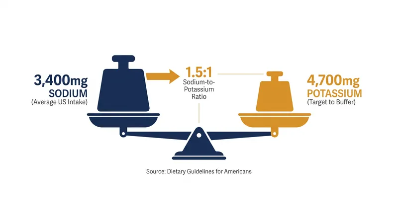 Achieving a 1.5:1 ratio requires consuming significantly more potassium than sodium to keep cellular pumps functioning optimally.