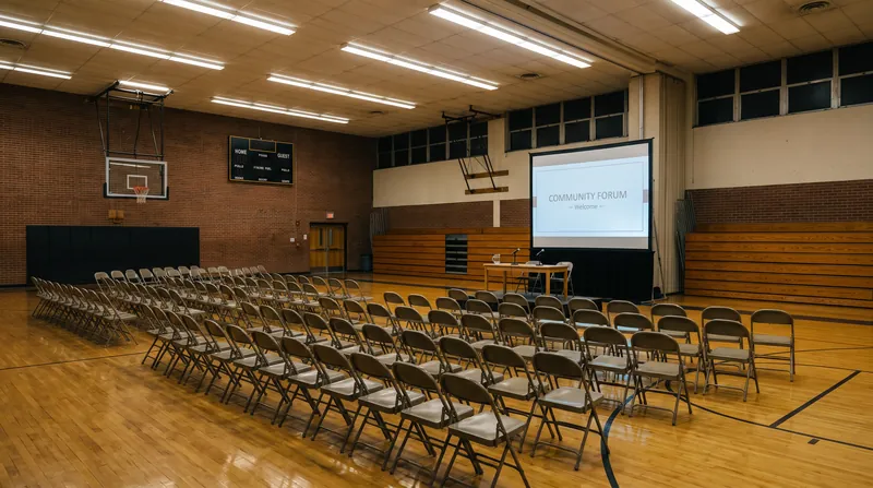 The third and final public forum for the facilities plan concluded with no public comment.