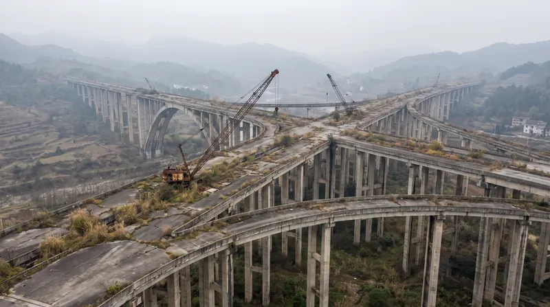 Large-scale infrastructure projects are frequently subject to the sunk cost fallacy.
