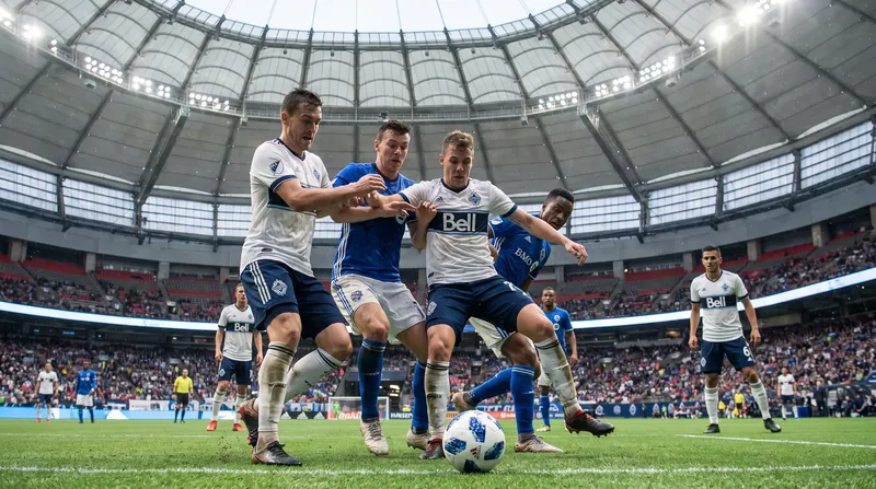 The Vancouver Whitecaps currently lead a tight Western Conference race.