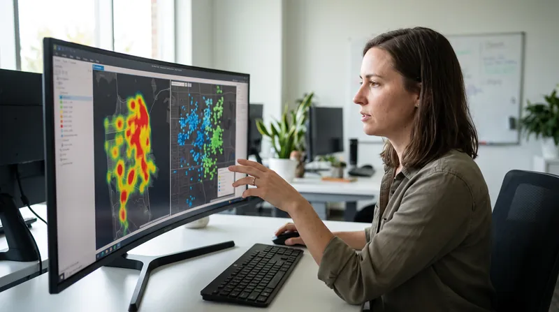 Analysts use Moran's I to detect whether regression residuals exhibit spatial clustering, which invalidates the model.