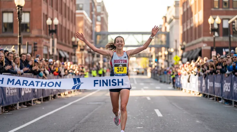 Rachael Rudel secured the women's USATF 20K National Championship with a time of 1:04:58.