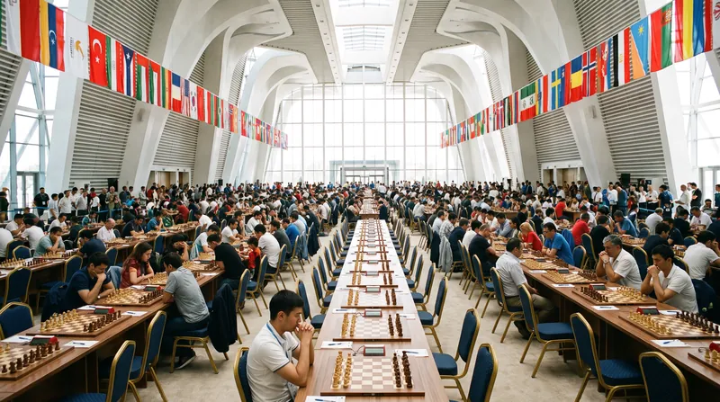 Over 200 national teams will compete at the 46th Chess Olympiad in Samarkand, Uzbekistan.