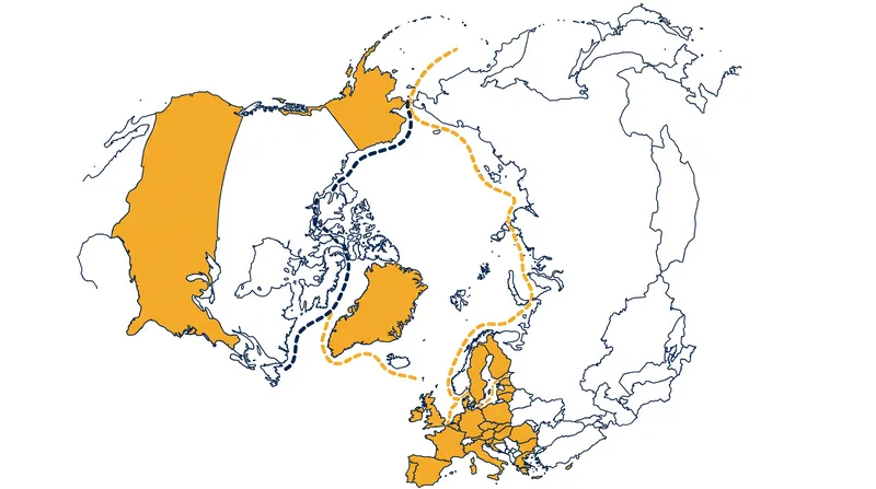 Greenland's position controls key Arctic shipping lanes and access to rare earth mineral deposits.