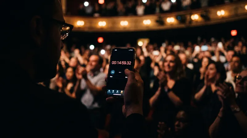Trade publications routinely use stopwatches to time the applause, turning the duration into a quantifiable marketing metric.