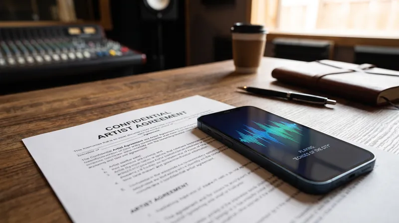 The AI company admitted to signing a business deal with an individual who falsely claimed to represent the artist.