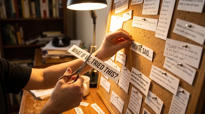 While digital tools are now standard, the analog method of physically rearranging quotes remains a staple for many editors.