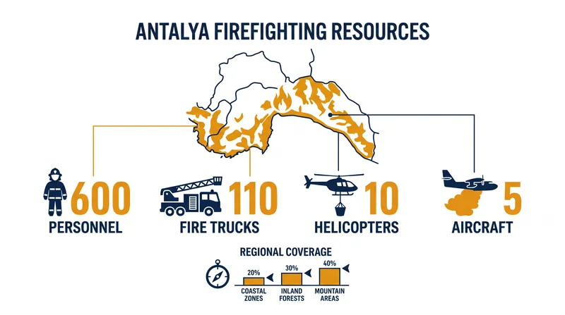 State and municipal authorities mobilized a massive ground and aerial response to contain the blaze.