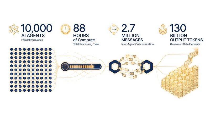 The proof required 88 hours of continuous computation by 10,000 AI agents.