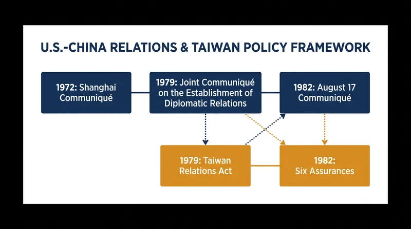 The legal architecture of U.S.-Taiwan-PRC relations relies on overlapping and contradictory documents.