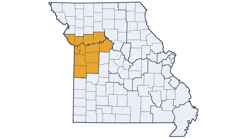 The disputed 2025 congressional map dismantles the 5th Congressional District in Kansas City.