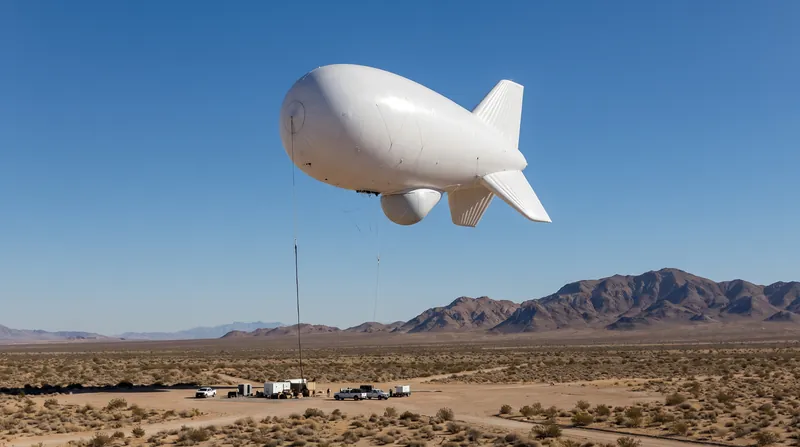 Elevated sensors, such as tethered aerostats, allow defenders to look down over the Earth's curvature.