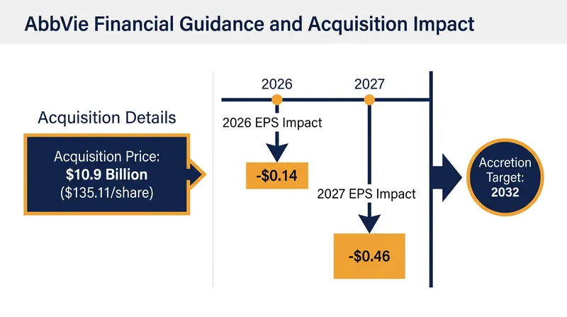 The all-cash transaction is projected to become accretive to AbbVie's earnings by 2032.