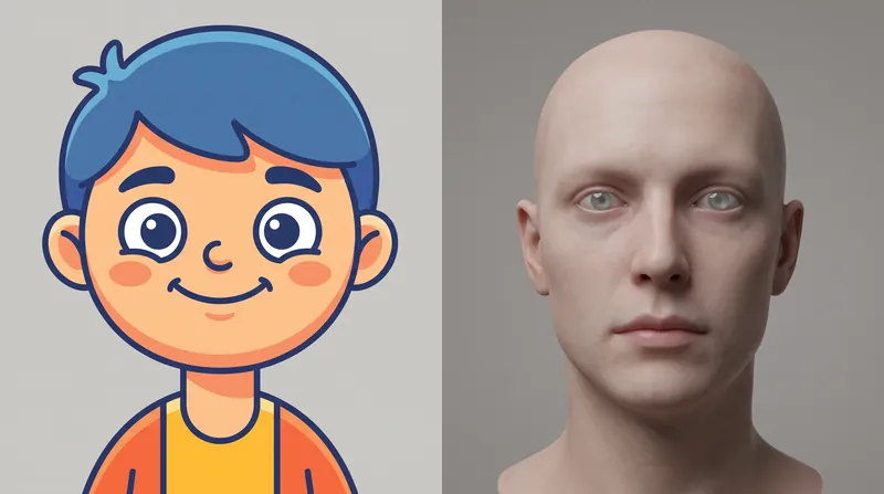 Designers often opt for stylized avatars to avoid the cognitive friction associated with near-perfect realism.