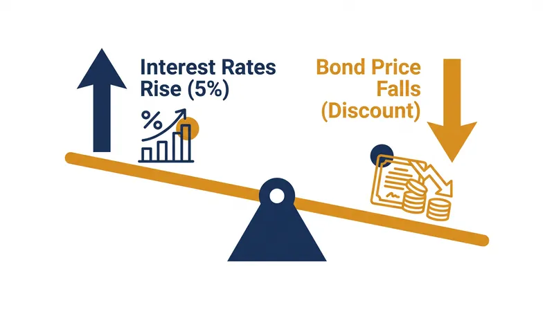 The inverse relationship between interest rates and bond prices ensures older bonds remain competitive.